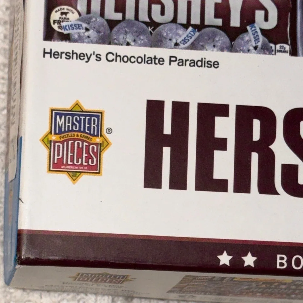 MasterPieces Hershey's Chocolate Paradise 1000 Piece Jigsaw Puzzle 71911 New